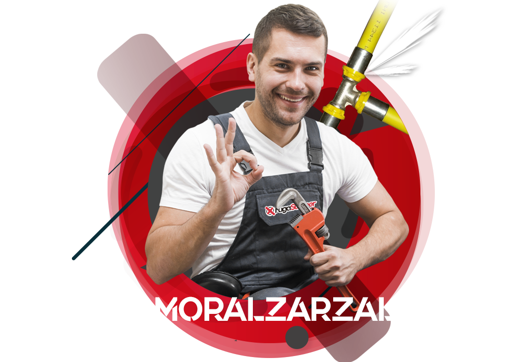 reparación fugas de gas natural en Moralzarzal