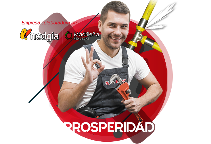reparación fuga de gas natural en Prosperidad